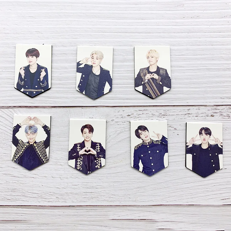 

BTS Concert Tour Japanese-Style Field Celebrity Inspired Set Bookmark Clip Book Holder Related