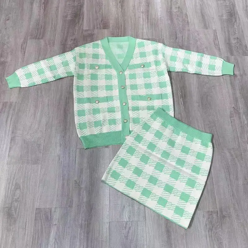 

AH09196 Fashion women's Sets 2019 Runway Luxury famous Brand European Design party style women's Clothing