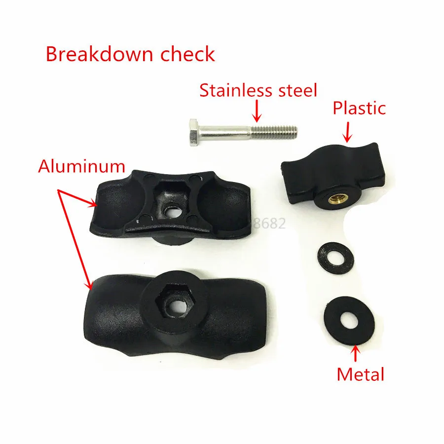 6cm Ram Mount Arm Double Sockets (5)