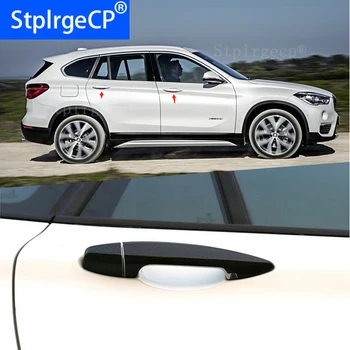 

for BMW x1 F48 xDrive20d xDrirve25i xDrive20i 2016-2020 Car Accessories Carbon Fiber Auto Door Handle Knob Exterior Trim Covers