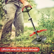 Tondeuse à gazon électrique sans fil 48V 7000RPM, taille haie à main réglable, outil électrique de jardin avec prise EU US UK