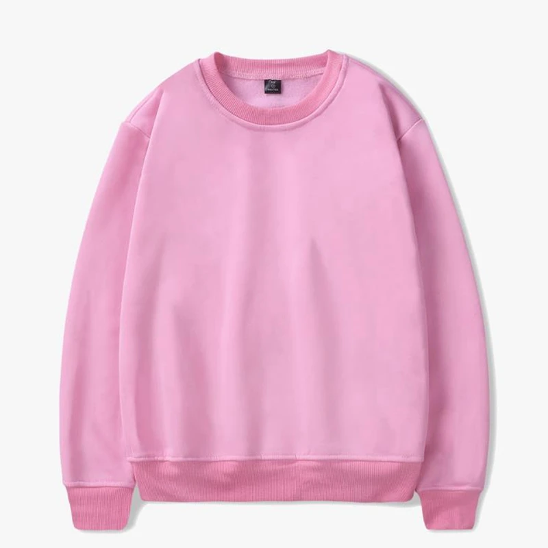 

Autumn New Lovers Men's Sanitary Clothes Pure Colour Round-necked Sanitary Clothes Men's Overcoat Long-sleeved Sanitary Clothes