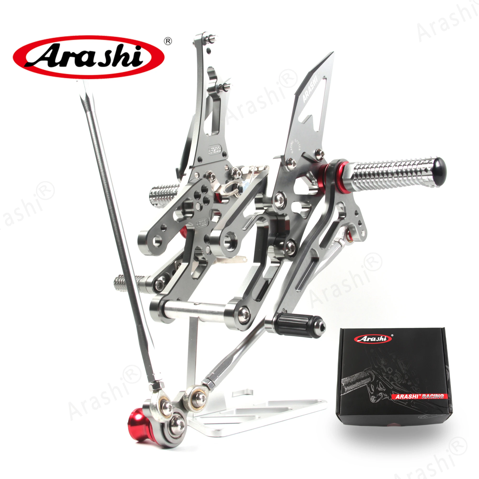 Араши подножка мотоциклиста для HONDA CBR600RR 2003-2006 CNC Регулируемые подножки CBR 600 RR 2003 2004 2005 2006 задние наборы Rearset