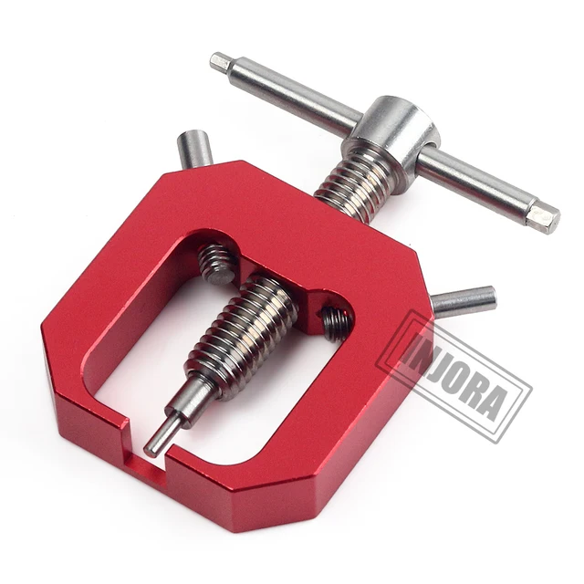INJORA Metal Blue/Red Motor Pinion Gear Puller Remover for RC Crawler RC Car Parts