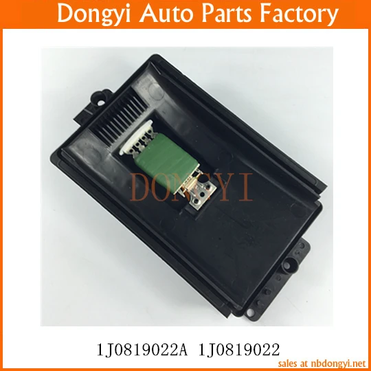 

Blower Motor Resistor Regulator OE NO. 1J0819022A 1J0819022