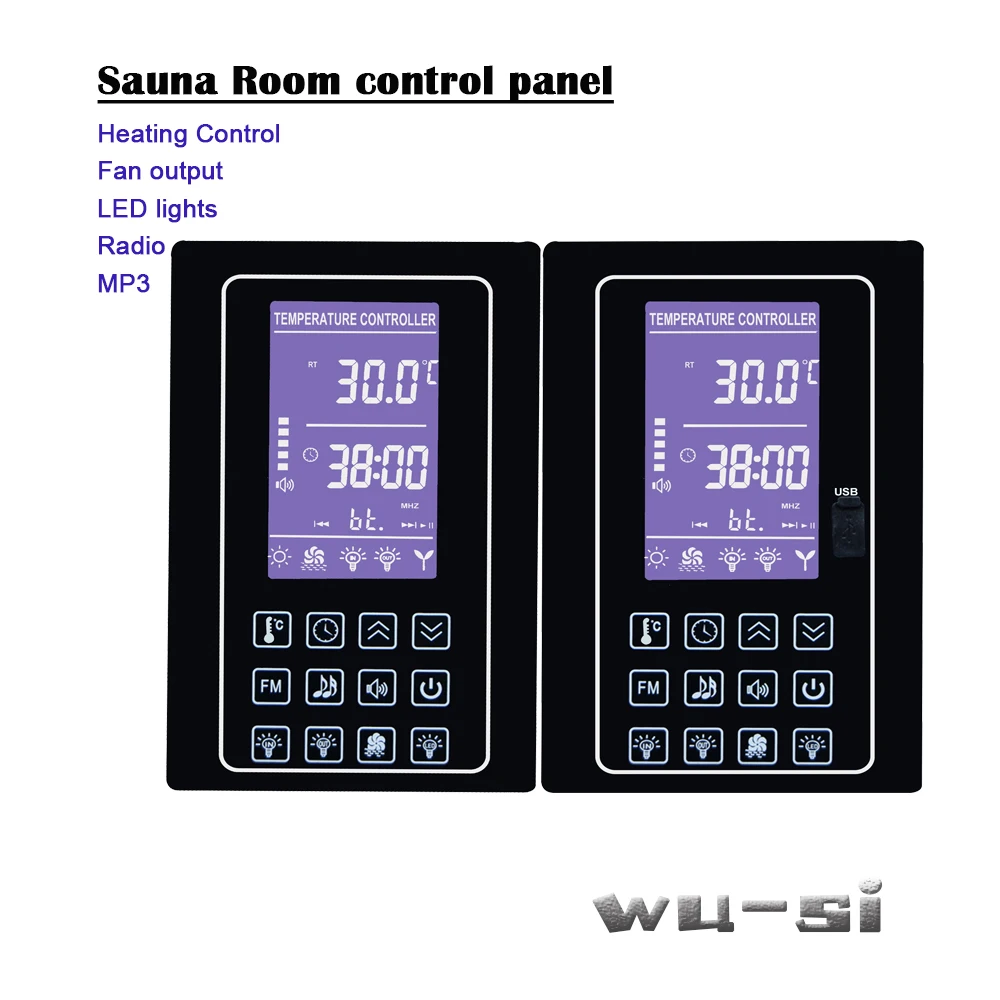 

Sauna heater Temperature Controller for Heating system 110V 220V 30A
