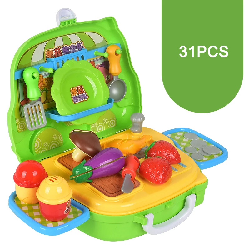 Style 2 Рождественские подарки, Детский набор кухонных игрушек, ролевые игры, игрушки для девочек и мальчиков, подарки на день рождения для малышей - Цвет: Style 2