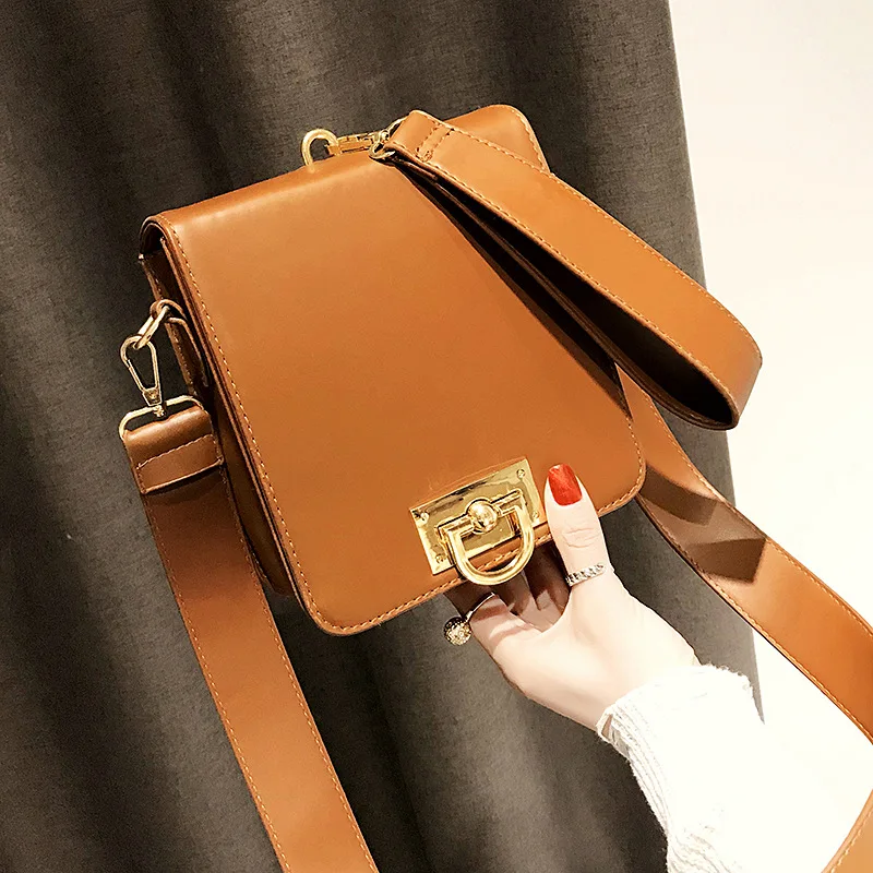 

Special Offer Pu Bag 2018 Spring And Summer New Style Portable Shoulder Bag Retro Versatile yi cai WOMEN'S Bag Pu Square Sling B