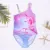 Бренд Leaf Print Girl One Piece Swimsuit Summer Girls Kids Swimsuit Детская Пляжная Одежда Kid Swimsuit Monokini A273