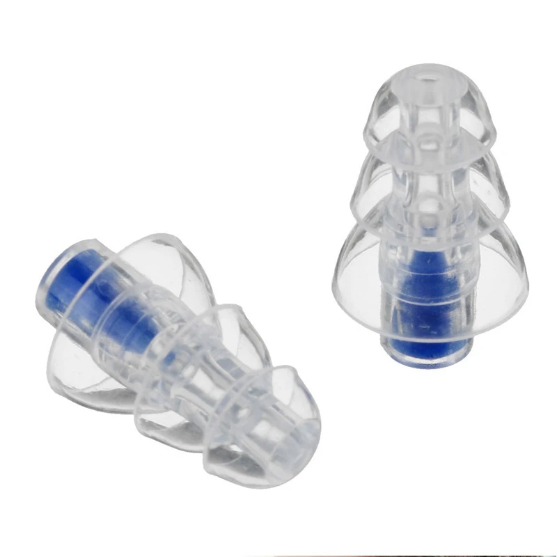 

Hot 3C-27Db Silicone Earbud Musician Filter Earplugs Noise Reduction Cancelling Hearing Protection Earbud Reusable Sleep Care Fo