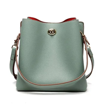 

Crossbody Easy Matching Solid Exquisite Female Bucket Bag Large Capacity Travel Handbag Shoulder Bags for Women 2020 New Arrival
