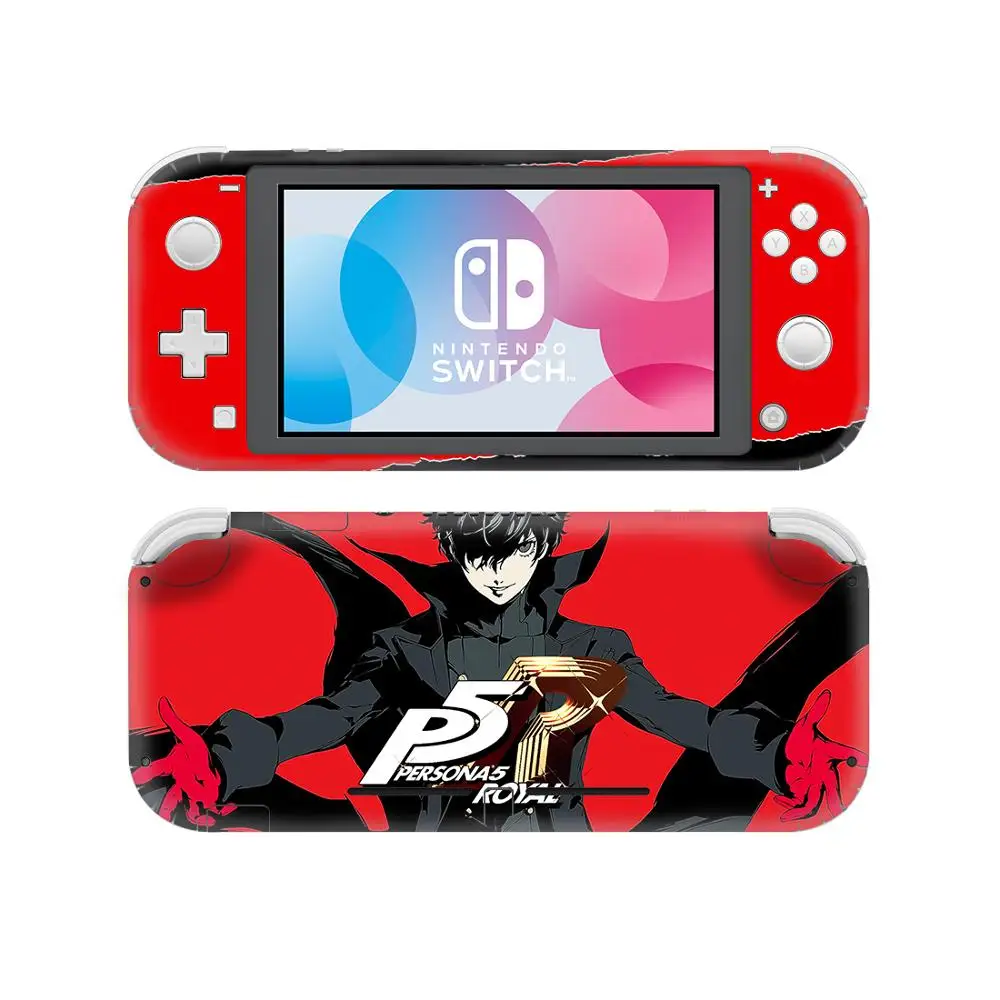 Наклейка Persona 5 королевская Кожа для Nintendo Switch Lite консоль и контроллер протектор Joy