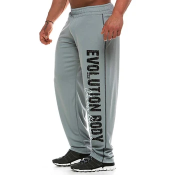 

Mesh Loose Running Jogging Pants Men Sweatpants GYM Fitness Sport Pants Soft Bodybuilding Trackpants Autumn Joggers Men