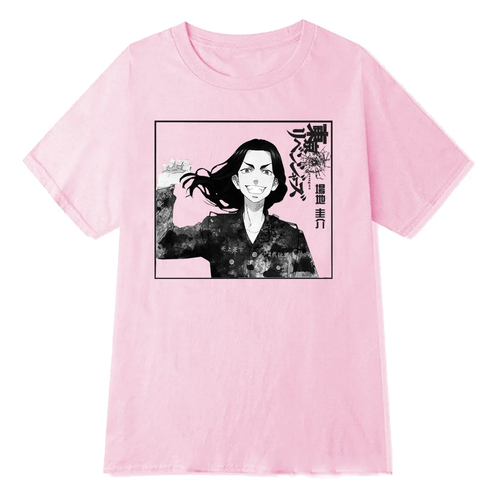 Funny Anime Tokyo Revengers Print Tops 