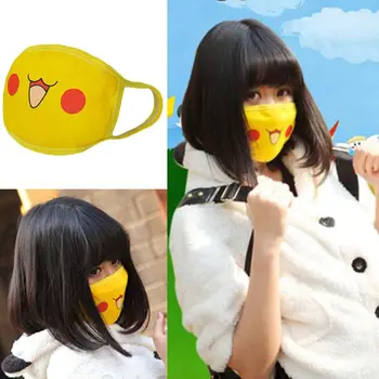 

Unisex Cute Anime Figures Cosplay Mouth Mask Kawaii Cartoon Print Mouth-Muffle