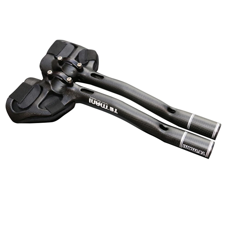 

1Pair Carbon Fiber Road Bike Aero Bar Rest Mountain Bike Tt Brace Dead Fly Bicycle Tt Bar Arm Rest 31.8Mm Handlebar Parts