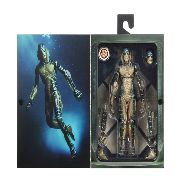 

7 Inch Original NECA The Shape of Water Amphibian Man Movable Action Figure Collectible Model Toy