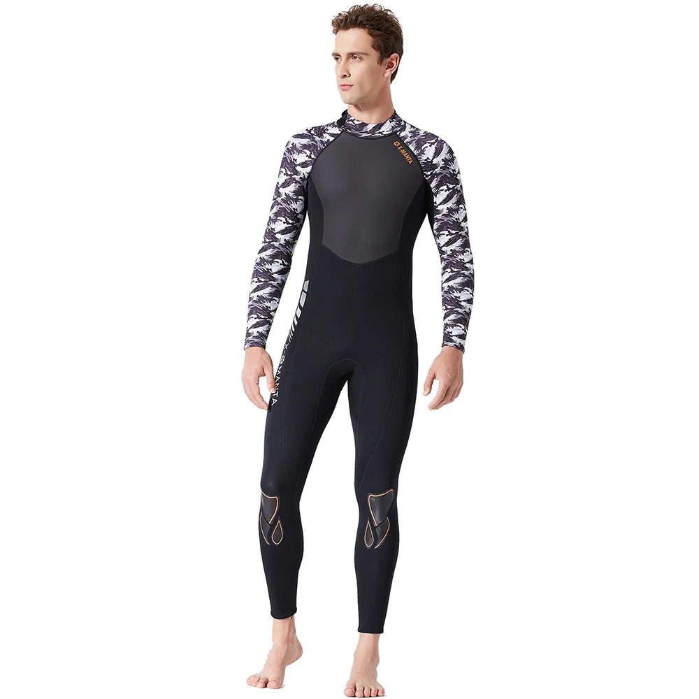 

Men's Thermal Diving Suit 1.5MM/3.0MM UV Protective Wetsuit Snorkeling Scuba Surfing Swimming Neoprene Fitting Diving Jumpsuit