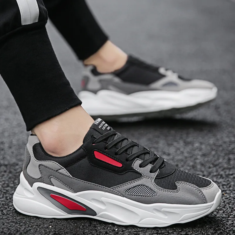 

2020 Free Shipping Men Shoes Fashion Mesh Light Breathable Men Casual Shoes Men Sneakers Zapatos Hombre Dad Men