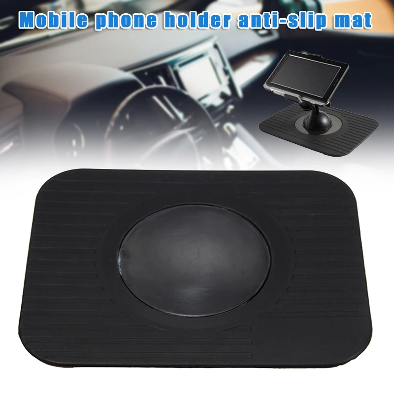 

Cell Phone Mount Holder Mat Anti-Slip Mat Car Dashboard Mat Adhesive Mat For Cell Phone Electronic Devices GPS ND998