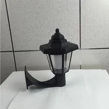 Солнечные Настенные светильники светодиодный лестничные огни дворцовый фонарь Водонепроницаемый IP55 пластик открытый для патио дорожка забор сад вилла