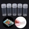 20 Pcs 5ml Plastic Sample Bottle Test Tube Mini Bottles Vials Storage Containers Translucent 14x40mm for Home Office Storage Box ► Photo 3/6