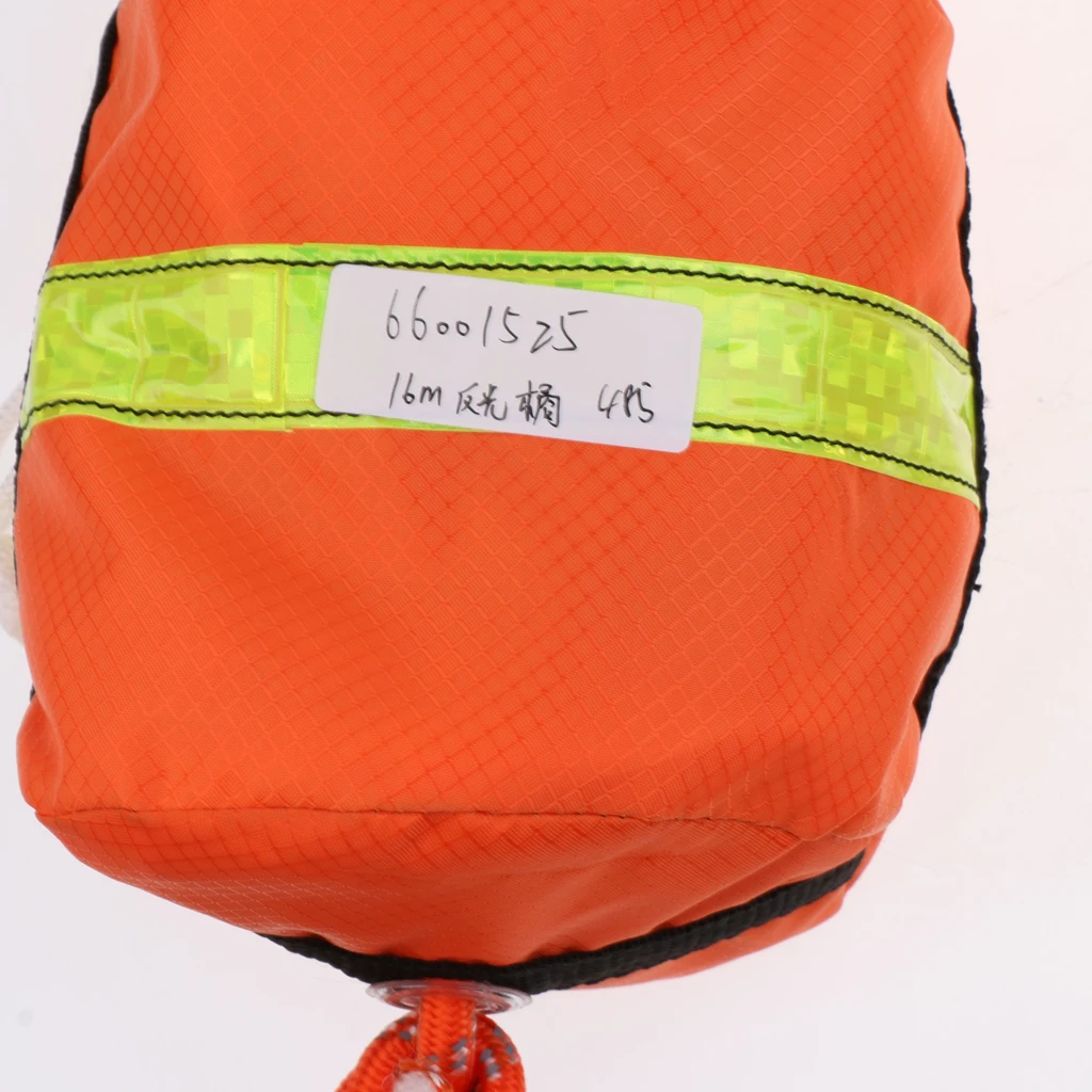52.5/68.9/101.7ft 0.3' Reflective Buoyant Life Line Rescue Throw Rope Bag Kayaking Canoeing Boating Rafting 