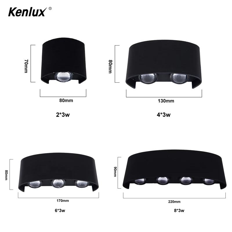 LED Wall Light Indoor Lamp IP65 Aluminum 2W/4W/6W/8W Lights Decorate Sconce Living Room Bedroom | Лампы и освещение