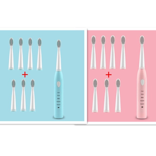 Sonic Electric Toothbrush Rechargeable Tooth Brushes Washable Electronic Whitening Teeth Brush Adult Timer Toothbrush