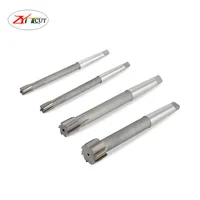 Morse MT2 MT3 MT4 10-50mm H7 High speed steel Carbide inlaid machine reamer with taper shank inlaid with tungsten steel reamer 1