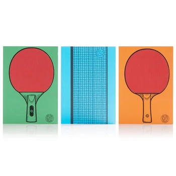

HOT-Creative Stationery Exquisite Gift Table Tennis Notebooks