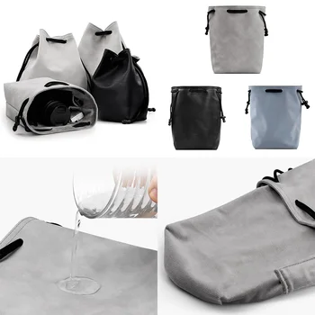 

Portable DSLR Anti Dust Camera Bag Canon Universal Drawstring Bags Handy Waterproof Canvas Len Bag For Nikon Sony Camera Case