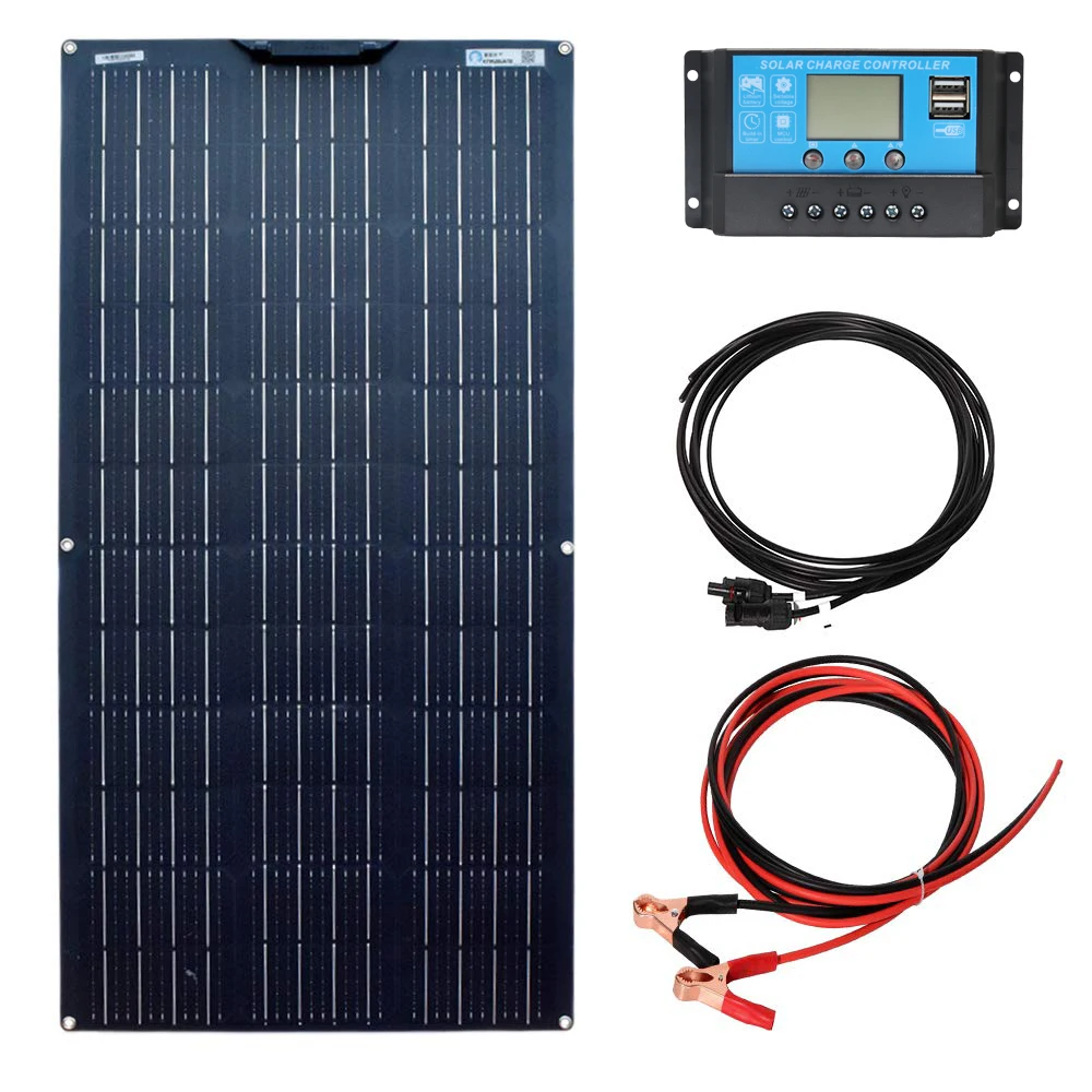 XINPUGUANG 100W solar panel 200w photovoltaic Flexible Solar module 18V 12v 24 v car battery Solpanel _ - AliExpress Mobile