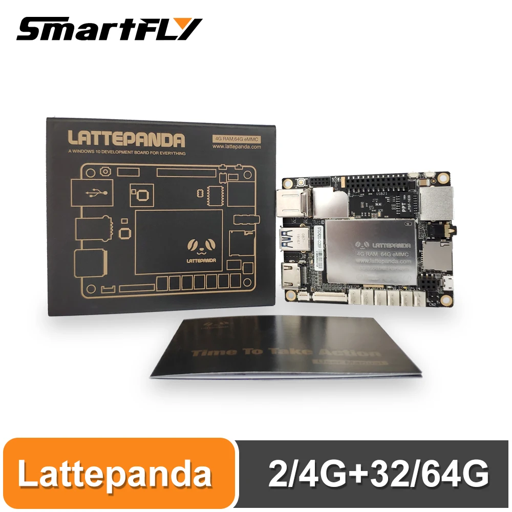Плата lattepanda 4G + 64 ГБ четырехъядерный процессор Intel X86 X64 Z8350 1 8 ГГц полный Windows10/Linux