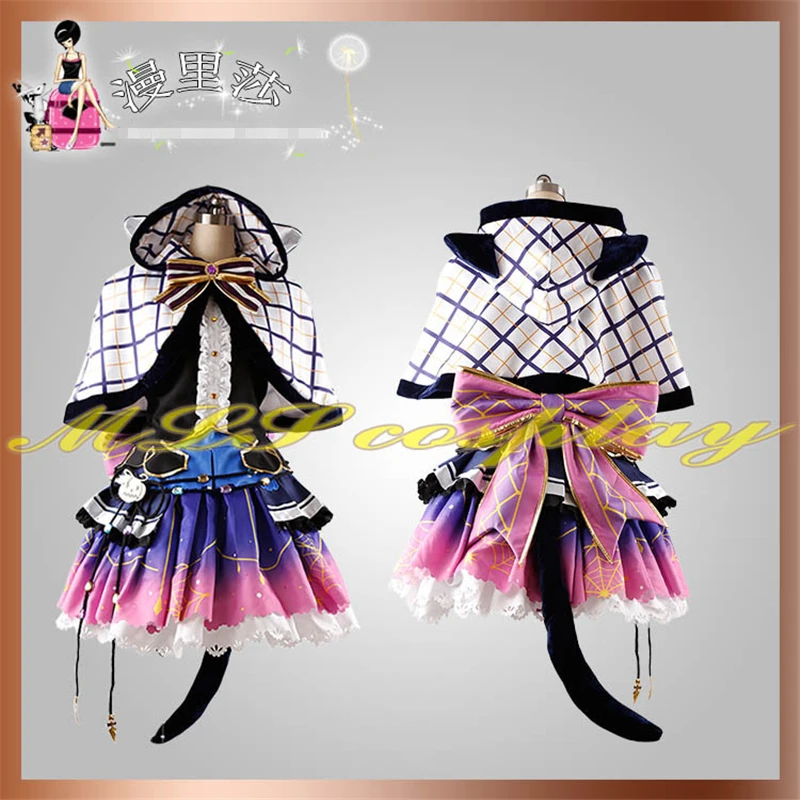 Аниме Love Live Sunshine Kurosawa рубиновый Хэллоуин Пробуждение косплей костюм вечерние платья H