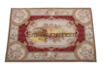 

Original Needled Wool Carpet Of French Design Made By Old Hands Wool Knitting Carpets Livingroom Carpet Needlepoint
