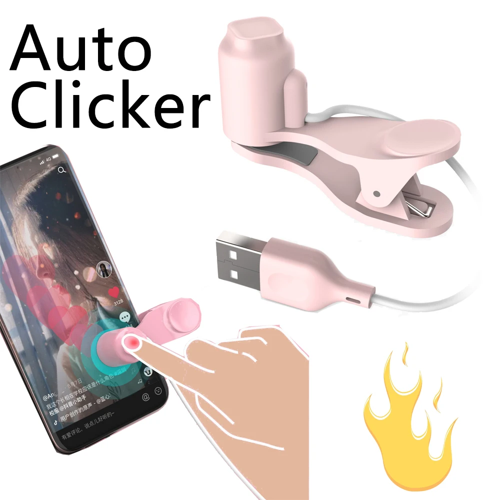 Screen Auto Clicker for Tik Tok Youtube Video Live Streaming Gadget Smartphone Game Touch Tripods Android Ipad | Электроника