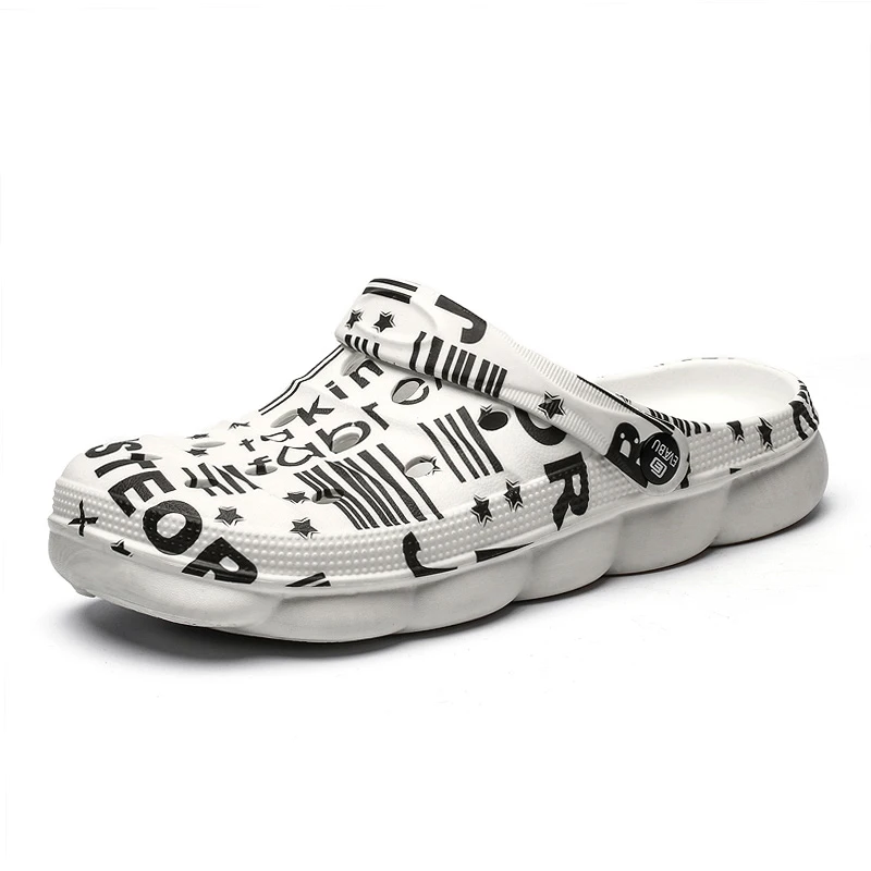 

2020 Men Shoes Beach Casual Crokssoo Garden Clog Outdoor Indoor Light Slippers Women Lovers Sandal Flip Flops Non-slide Male