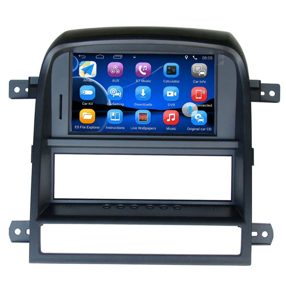 Автомобильный видеоплеер 6 2 дюйма Android 7 1 GPS навигация для Chevrolet Captiva 2008 2011