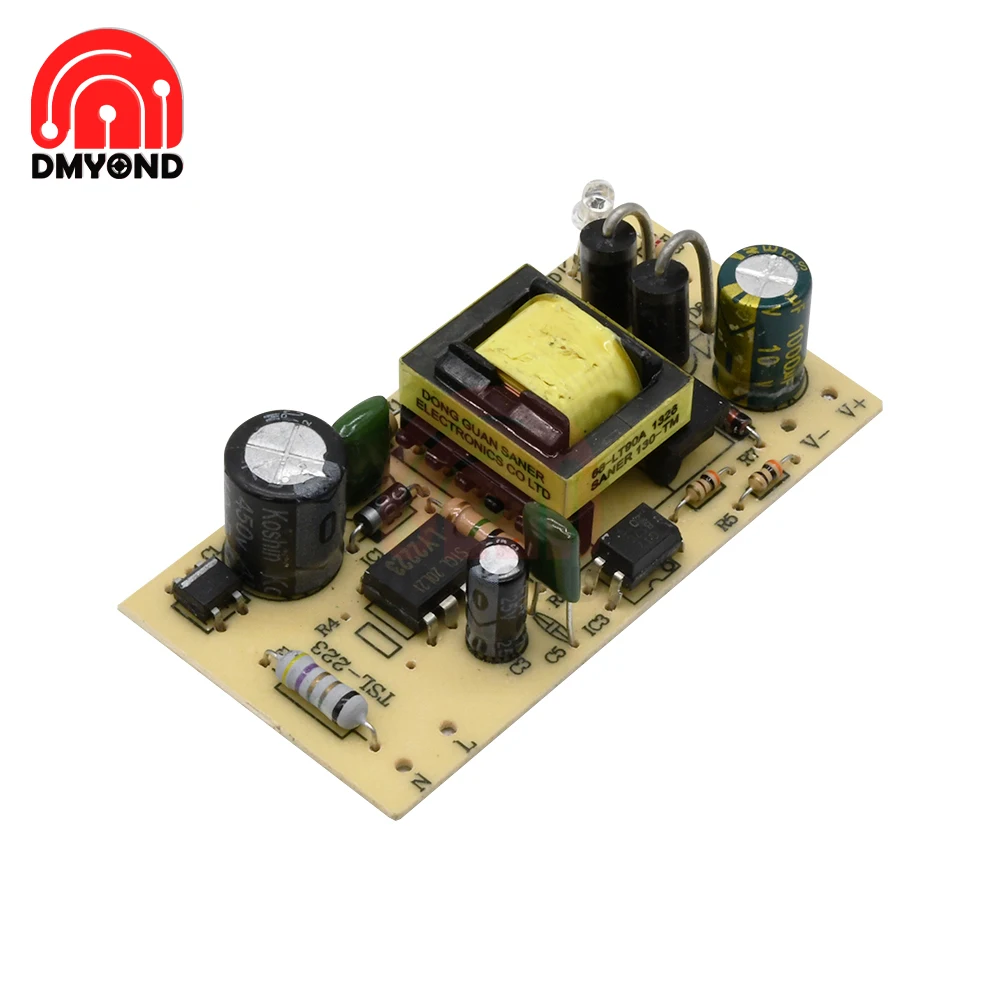 AC DC 100 240V 5V 2.5A переключение Питание борту модуль постоянного тока Напряжение