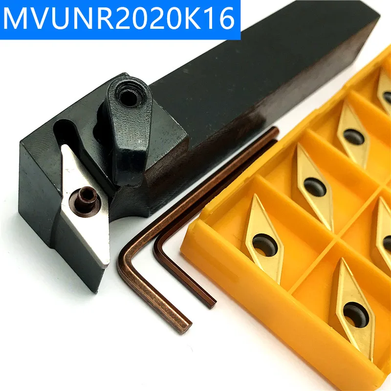 1 шт. MVUNR2020K16 MVUNL2020K16 токарный станок с чпу держатель токарного инструмента