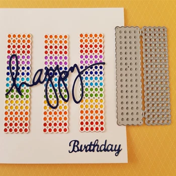 

YINISE Strip COVER MOLD Metal Cutting Dies For Scrapbooking Stencils DIY Album Cards Decoration Embossing Folder Die Cuts Tools