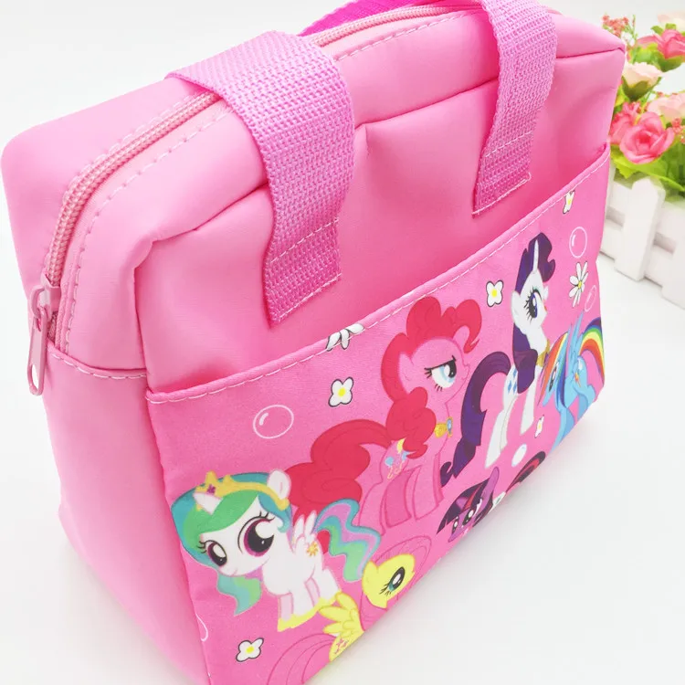 Мультяшная сумка для обеда poni KT с длинным ушастым Кроликом, многоцелевая ручная сумка для хранения льда, карманная сумка, двойные коробки