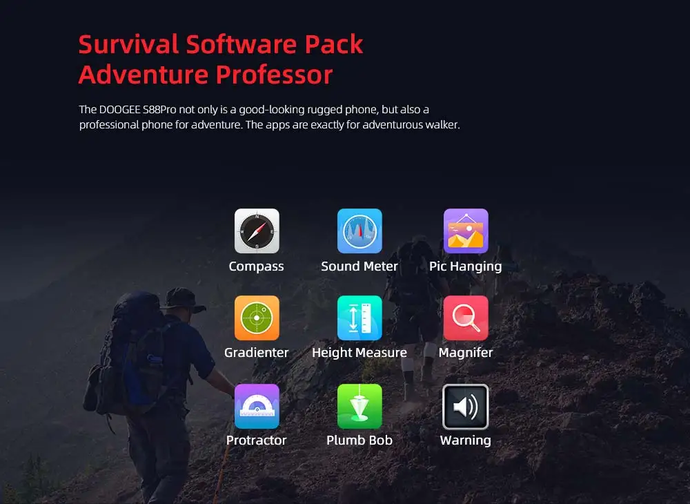 IP68/IP69K DOOGEE S88 Pro Rugged Mobile Phone 10000mAh telephones Helio P70 Octa Core 6GB RAM 128GB ROM smartphone Android 10 OS