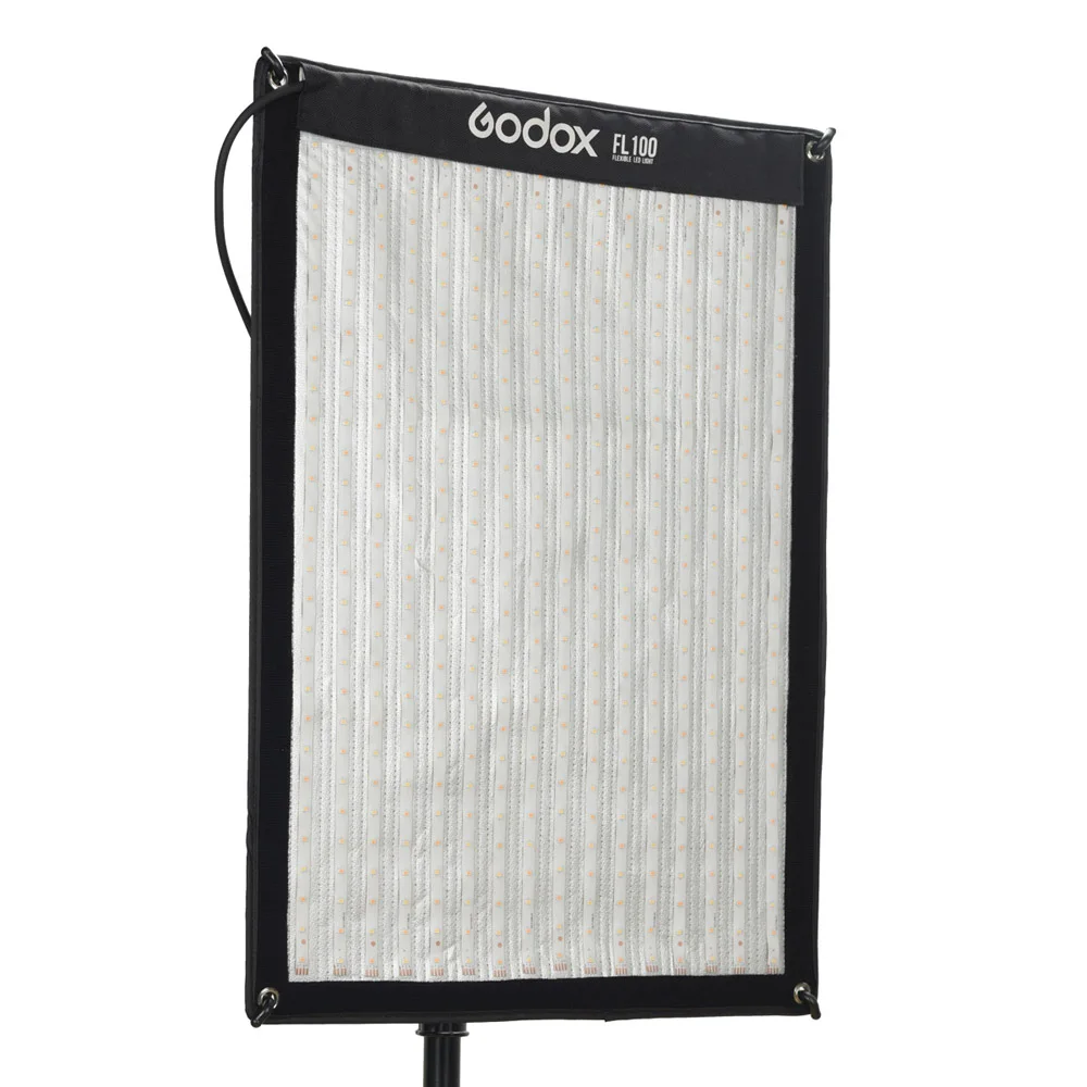 Godox FL150S/FL150R/FL100/FL60 гибкий светодиодный свет откатываемая тканевая лампа 150 Вт/100 Вт/60 Вт приложение дистанционное управление Фото Видео заполняющее освещение - Цвет: FL100  40x60cm