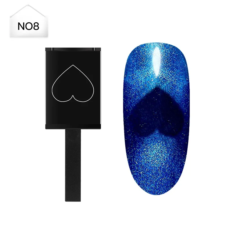 RBAN NAIL Cat Eye Магнитный Стик Смешанные формы магический эффект магнитные палочки инструменты для маникюра инструмент для дизайна ногтей Гель-лак для ногтей с эффектом «кошачий глаз» ручка - Цвет: J88962