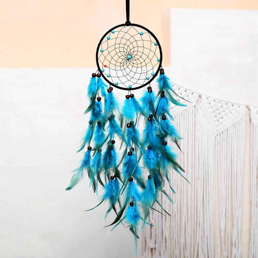 Details about   Lot 10Pc Handmade Wall Hanging Natural Feather Heart Dream Catcher free shipping 
