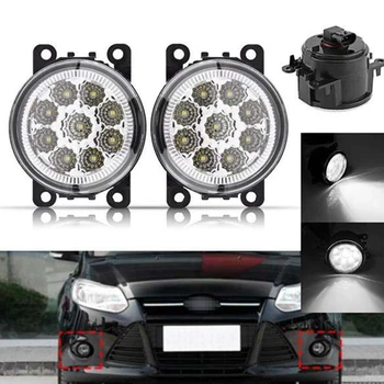 

2PCS Car Fog Lamps Lighting for Ford Explorer Transit Focus Fusion for Honda Crosstour CR-V for Nissan Suzuki Renault Peu 990E0-