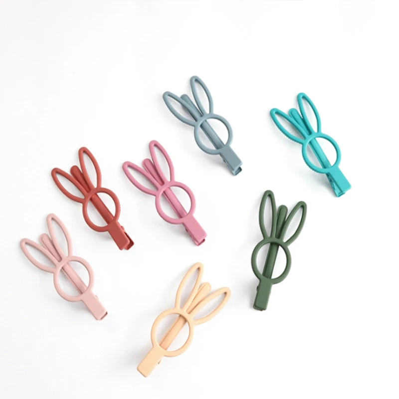 

Cute rabbit hair clip headdress frosted bangs clip broken hair clip Girls Kids Ladies Headdress Hair Accessories Hair Clips