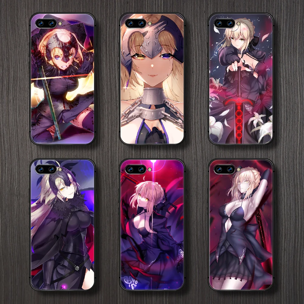 Чехол для телефона из аниме Fate Grand Order Корпус Корпуса HUAWEI honor 8 8c 8a 8x9 9a 9x V10 MATE 10 20 I lite